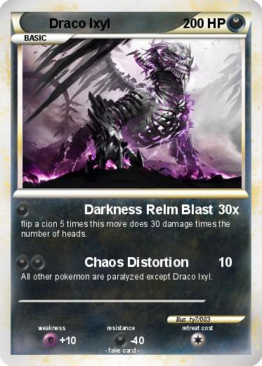 Pokemon Draco Ixyl