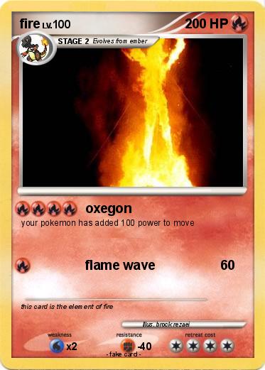 Pokemon fire