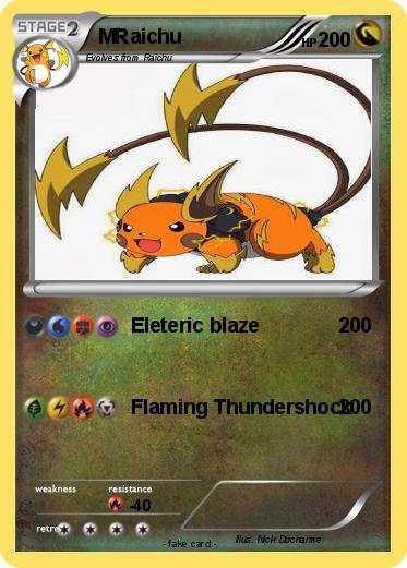 Pokemon MRaichu