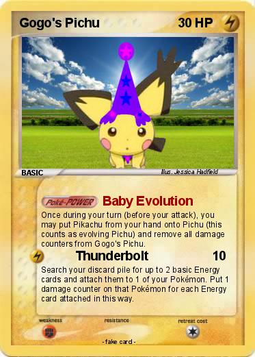Pokemon Gogo's Pichu