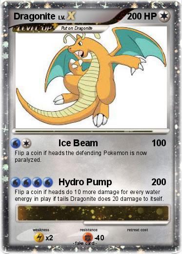 Pokemon Dragonite