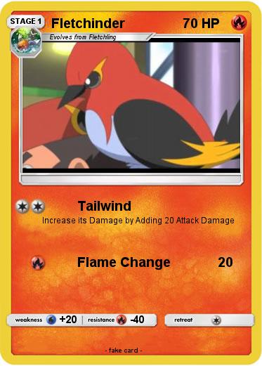 Pokemon Fletchinder