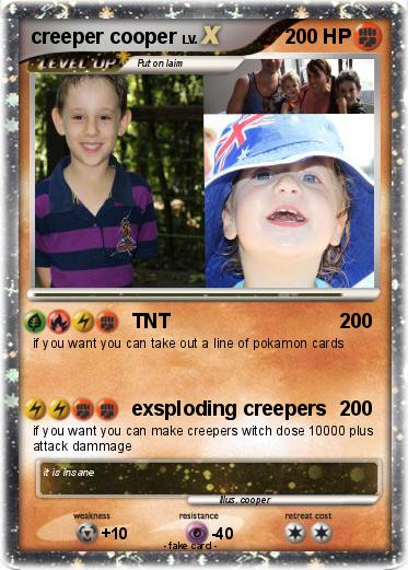 Pokemon creeper cooper