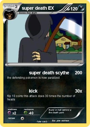 Pokemon super death EX