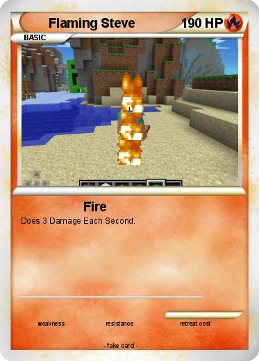 Pokemon Flaming Steve