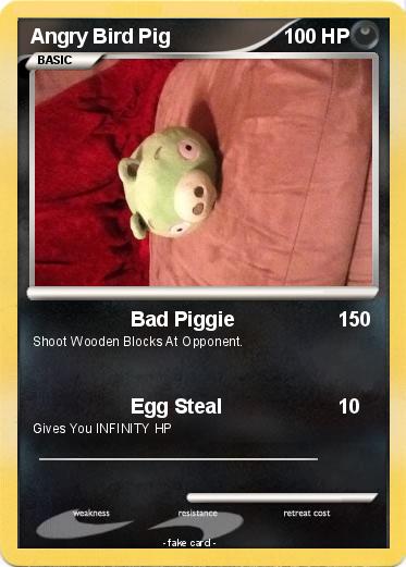 Pokemon Angry Bird Pig