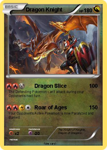 Pokemon Dragon Knight