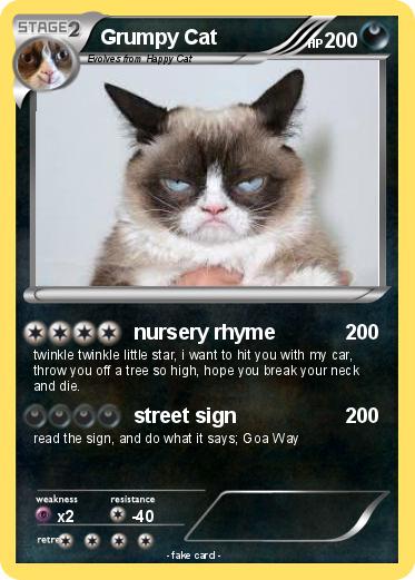 Pokemon Grumpy Cat
