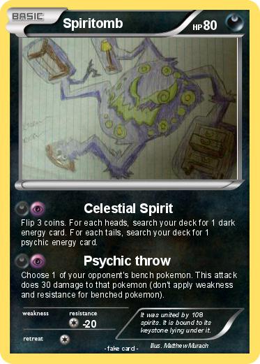 Pokemon Spiritomb