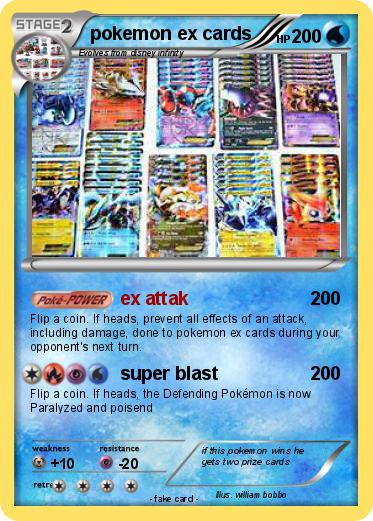 Pokemon pokemon ex cards