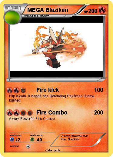 Pokemon MEGA Blaziken