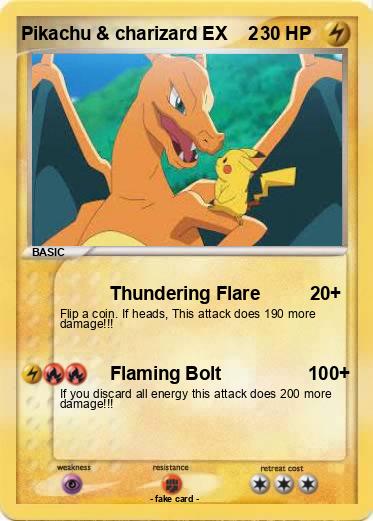 Pokemon Pikachu & charizard EX    2                       2 Pokemon Pikachu & charizard EX    2                       2