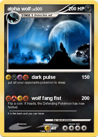 Pokemon alpha wolf