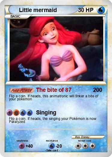 Pokemon Little mermaid