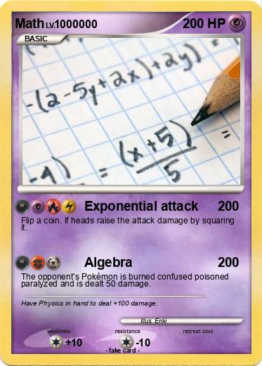 Pokemon Math