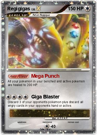 Pokemon Regigigas