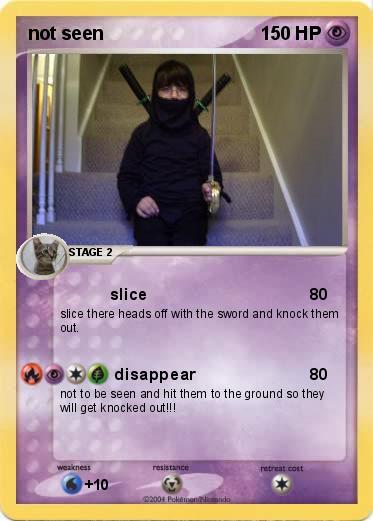 Pokemon not seen