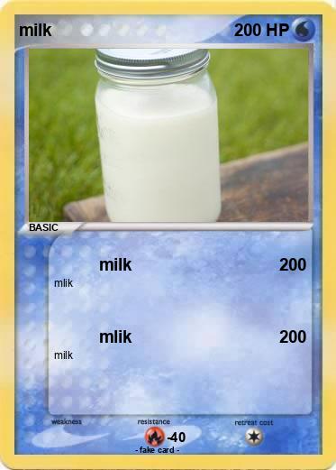 Pokemon milk