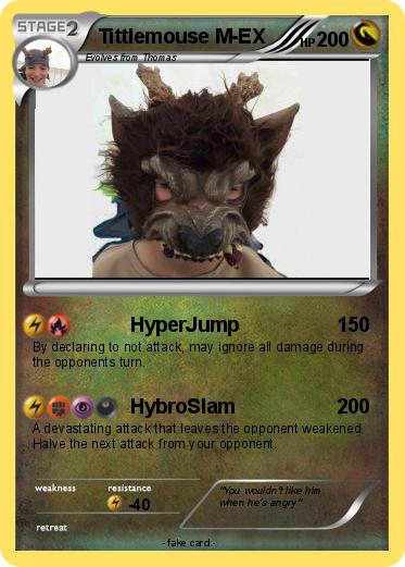 Pokemon Tittlemouse M-EX