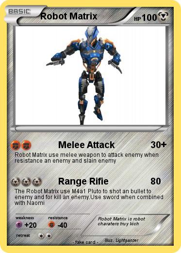 Pokemon Robot Matrix