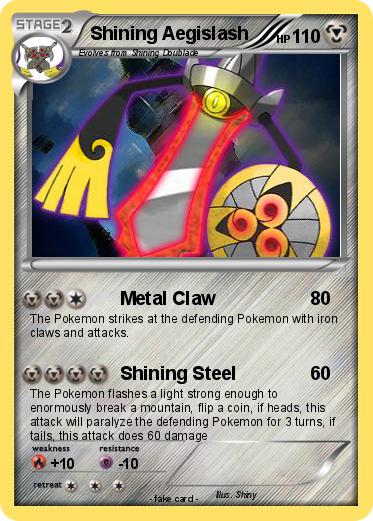 Pokemon Shining Aegislash