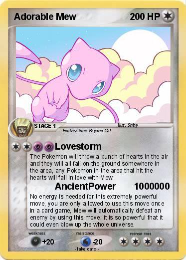 Pokemon Adorable Mew