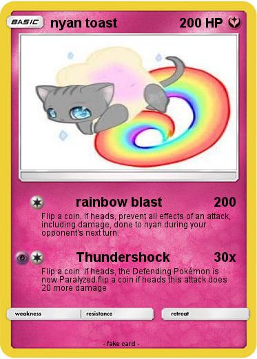 Pokemon nyan toast