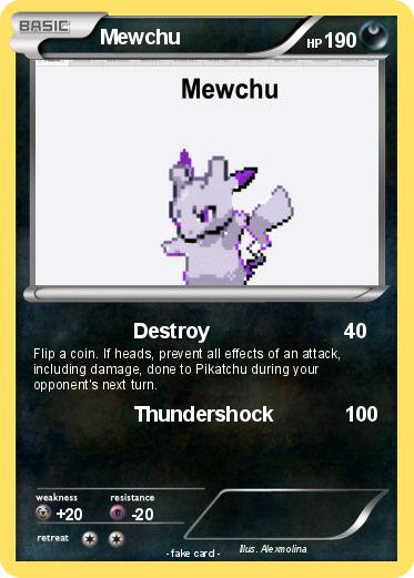Pokemon Mewchu