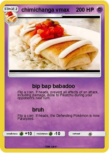 Pokemon chimichanga vmax