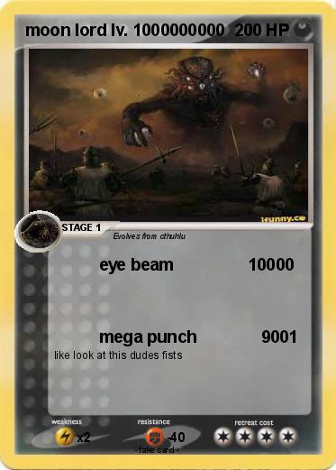 Pokemon moon lord lv. 1000000000