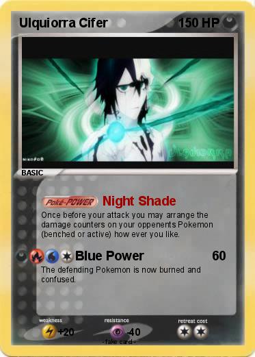 Pokemon Ulquiorra Cifer