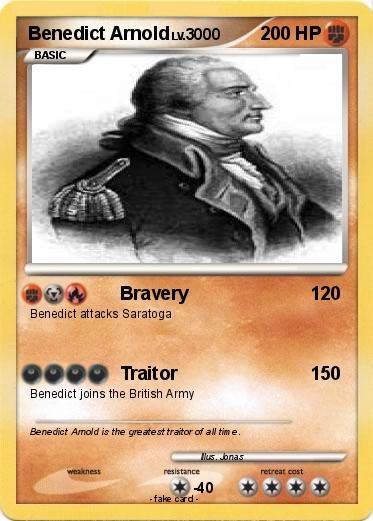 Pokemon Benedict Arnold