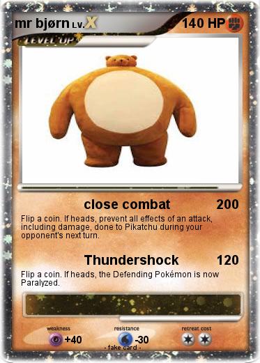 Pokemon mr bjørn