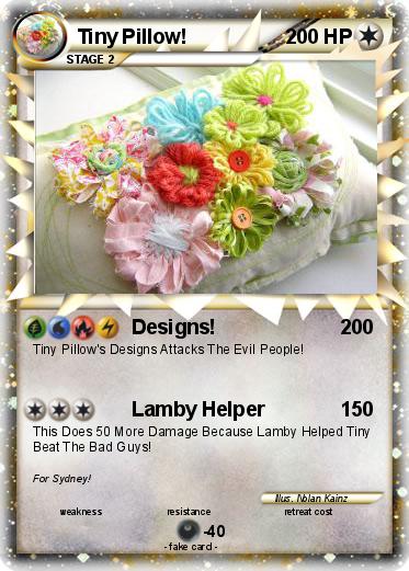 Pokemon Tiny Pillow!