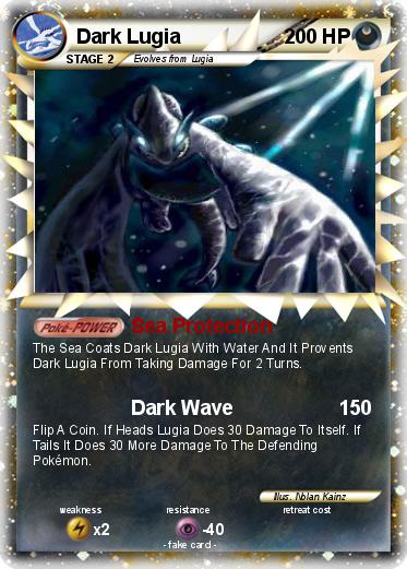 Pokemon Dark Lugia