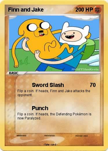 Pokemon Finn and Jake