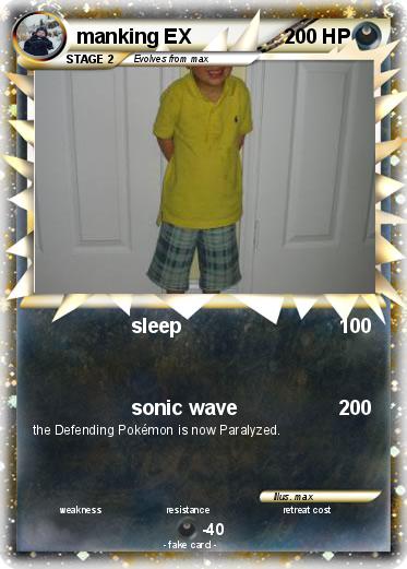 Pokemon manking EX