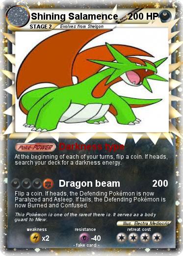 Pokemon Shining Salamence