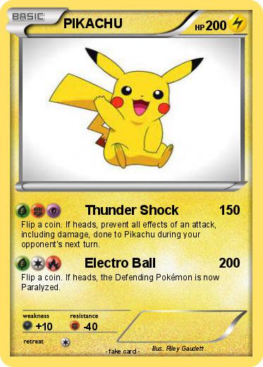 Pokemon PIKACHU