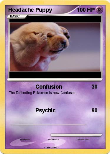 Pokemon Headache Puppy