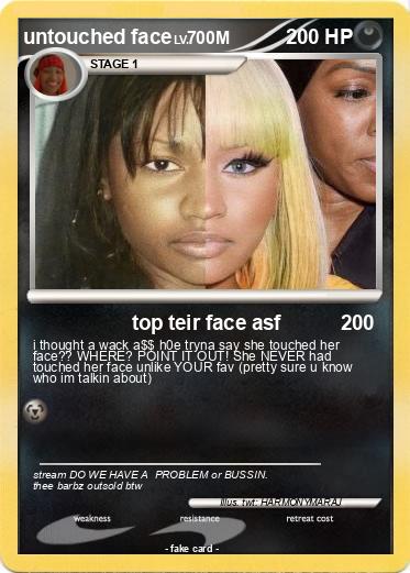 Pokemon untouched face