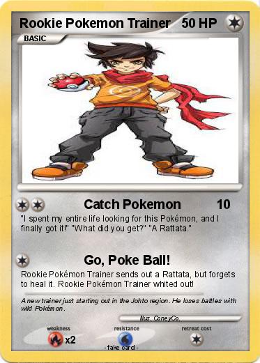 Pokemon Rookie Pokemon Trainer