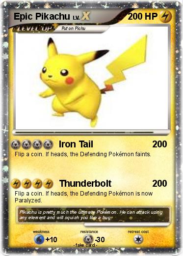 Pokemon Epic Pikachu