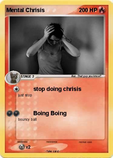 Pokemon Mental Chrisis