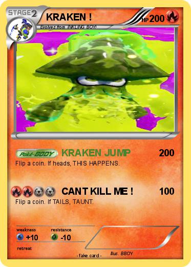 Pokemon KRAKEN !