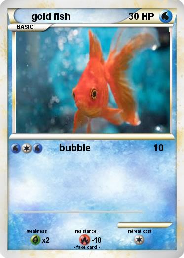 Pokemon gold fish