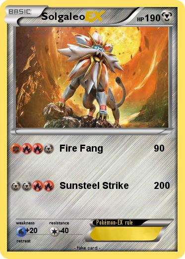 Pokemon Solgaleo