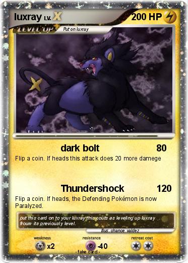 Pokemon luxray