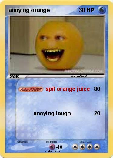 Pokemon anoying orange