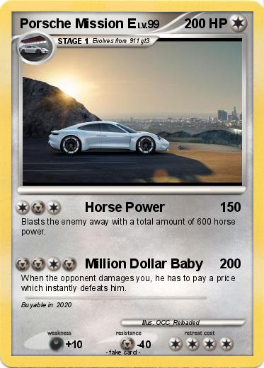 Pokemon Porsche Mission E